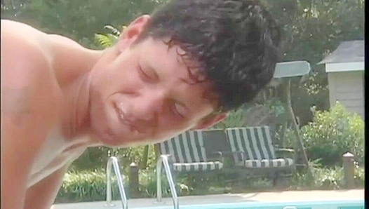 Zackary Pierce Splashes into Fun ~ Poolside Passion with Falcon Studios