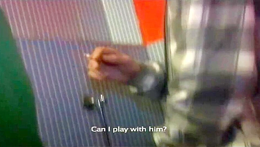 Marco Bill fucks Robin Few in a steamy public toilet BJ - Gay XXX