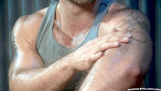 Lucas Leon & Sharok Fuck Each Other Senseless - Raging Stallion