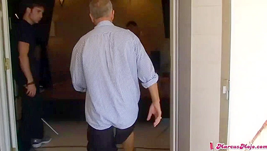 Marcus Mojo & Oliver Saint Heat Up the Set ~ A Scorching On-Set Encounter