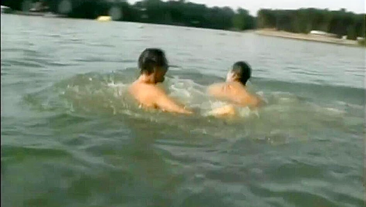 Wild Outdoor Sex ~ Collin Richardson & Eugen Procci Heat Up the Outdoors - Gay XXX