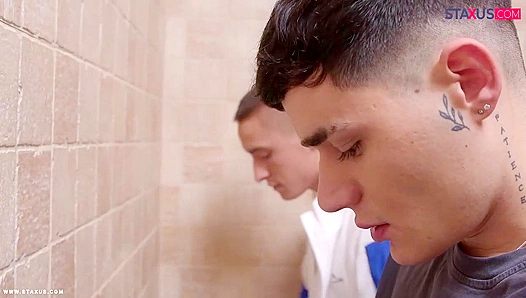 Bathroom Bang ~ Agus Piney & Steve Heat Up Gay XXX