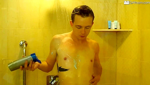 Savage Sodomy ~ Michael Boston & Troy Thomas Go Wild in the Shower