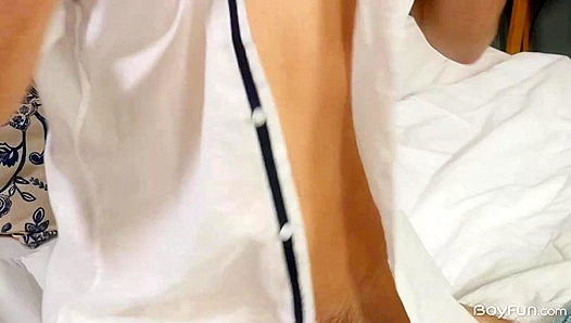 Ronan Keane Strokes Passionately Alone - Boyfun