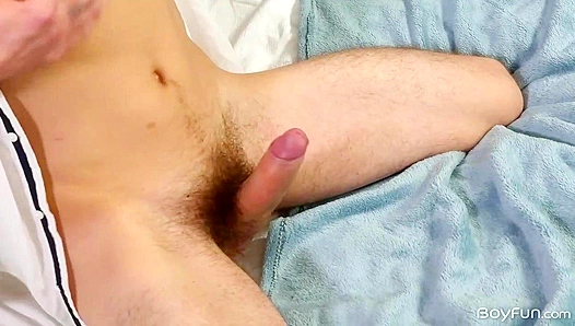 Ronan Keane Strokes Passionately Alone - Boyfun