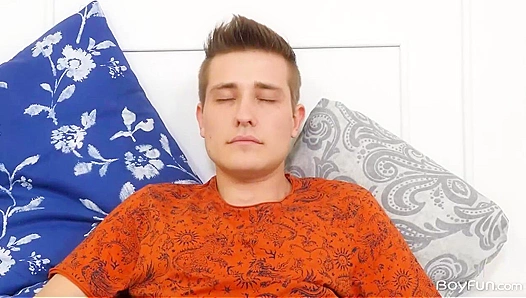 Evan Novak Flashes His Dick and Jacks Off