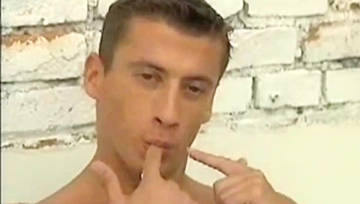 Hot Gardener Alexander Steel Plows the Perfect Lawn at Boyz Party