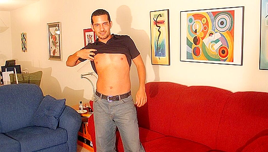 Suave Mario Triullo Jacks Off Hard - Circle Jerk Boys
