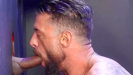Hardcore Glory Hole Action ~ Alpha Wolfe & Jake Waters - Chaosmen