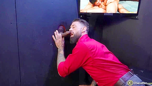 Hardcore Glory Hole Action ~ Alpha Wolfe & Jake Waters - Chaosmen