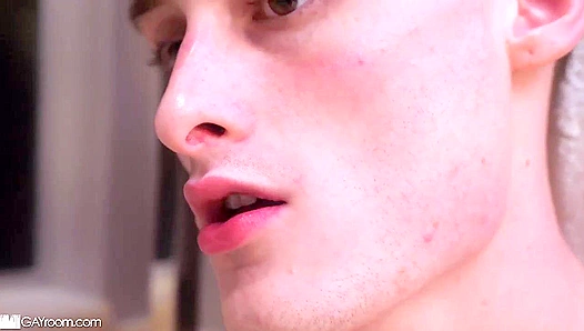 Shower Seduction ~ Josh Canon submits to hungry Dillon Diaz's massive cock