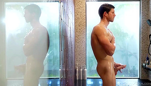 Finn Harding's Big Booty Jerk-Off Session - Falcon Studios