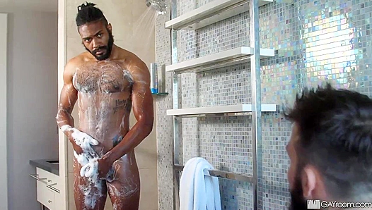 Buck & Hunter's Steamy Shower Struggle