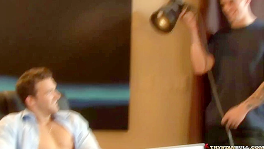 Trystan Bull's Clean Cut Charm ~ A Suave Encounter On Set