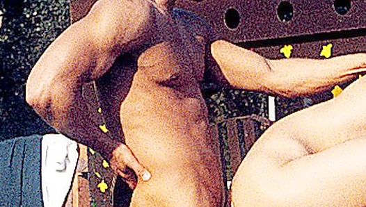 Outdoors Orgy ~ Martin Hubai, Serban Rada, and a Lucky Stranger