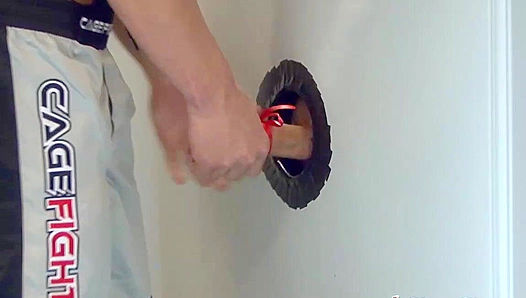 Marcus Mojo & Brad Star ~ Hard at Work Screwing On The Set