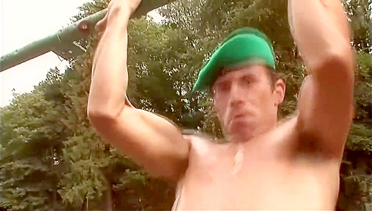 Thomas Wolf and Andrew Shut ~ Intense Soldier Side Sex Action - Gay XXX