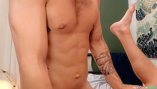 Nextdoor Twinks ~ Carter Woods & Dallas Preston Strip Down to Pleasure Each Other
