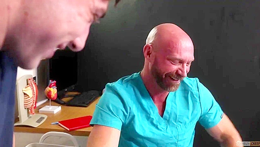 Veteran Stud Knox Bottoms for Young Temptation Archie Paige