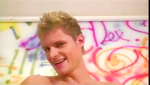 Stroking Wild ~ Andre Shuts Cums Everywhere - Gay XXX