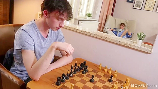Chess Moves Turn Hot ~ Jean Gilliam and Yacob Marx Fuck Fiercely - Boyfun
