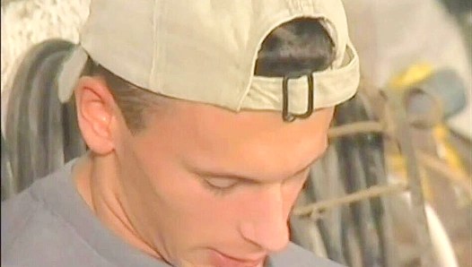 Steven Fischer & Jay Renfro Jack Off Intensely for Gay XXX