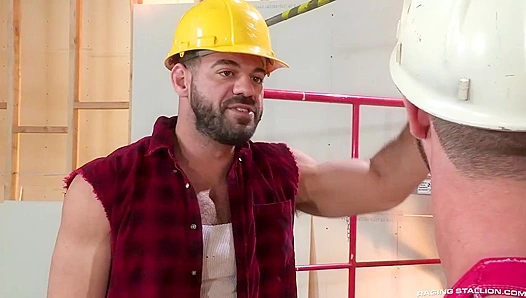 Ricky Larkin & Grant Ryan Build a Perfect Anal Scene - Raging Stallion