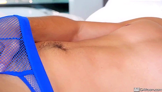 Shower Spy ~ Nude Jesse Stone and Archie Bakk GetCaught Heating Up