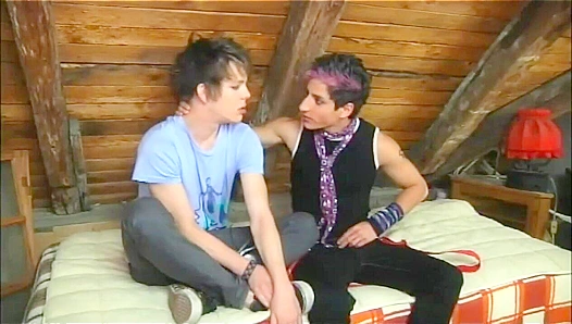 Edgy Anal Adventures ~ Joshua Black & Daniel Wood's Intense Facials - Gay XXX