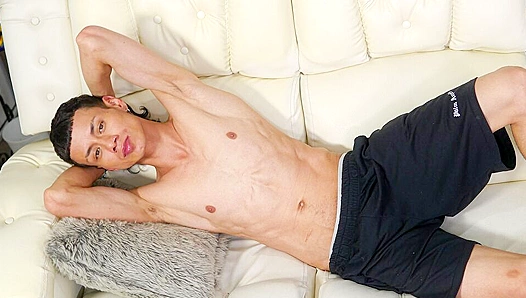 Nightly Pleasures: Angel Noctis Jerks Off Like There's No Tomorrow