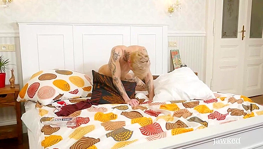 Roman Capellini Takes a Massive Dildo Deep in His Hole - Jawked