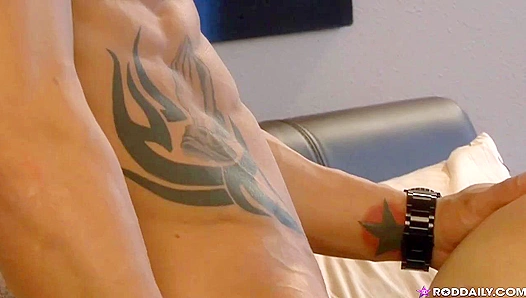 Soccer Stars Rod & Steven Score Big ~ Hot Action On The Set