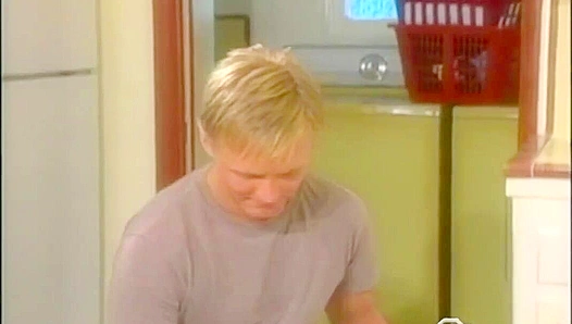 Nude Kitchen Fuck ~ Kyle Reardon & Scott Lyons Heat Up the Counter - Falcon Studios