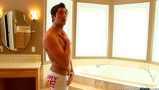 Zack Blake Cums Hard on Towel ~ Next-Door Seduction