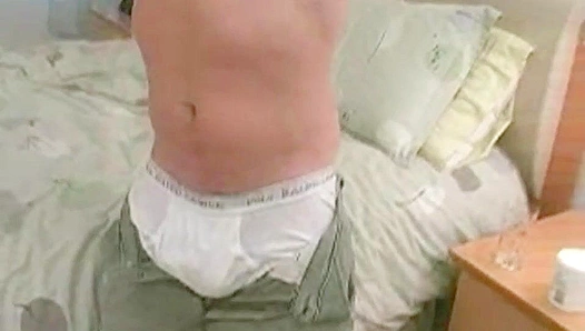 Scott Jones ~ Mature Daddy Strokes His Massive Dick Without Shame