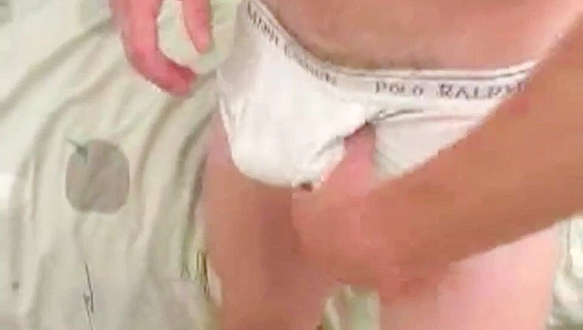 Scott Jones ~ Mature Daddy Strokes His Massive Dick Without Shame