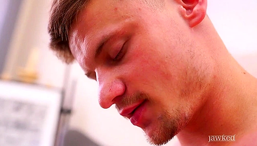 Jay Apollon Spreads Wide and Jacks Off Intensely