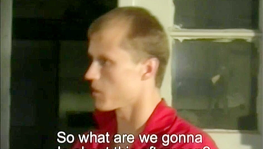 Nikolas Markov's Locker Room Frenzy with Friends - Gay XXX