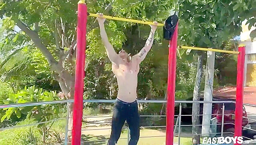 Eastboys ~ Jhon Connor Bares His Hard Cock for You