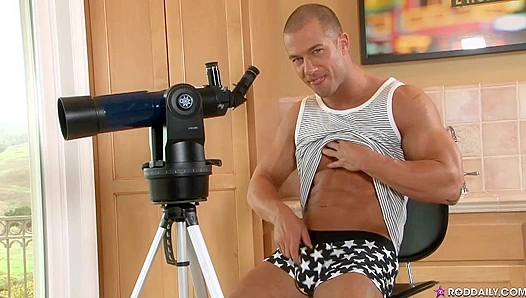 Muscular Hunk Rod Daily Shows Off His Solo Moves