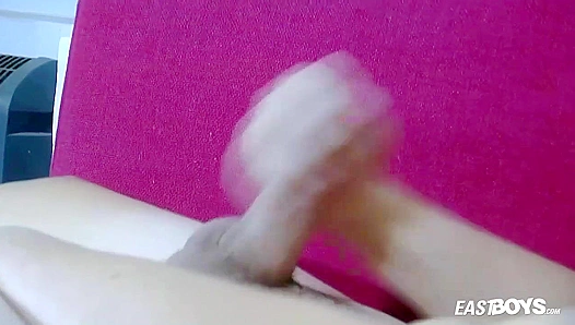 Shy Stud Jayce Champlin Masters His Cock - EastBoys Exclusive