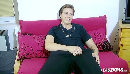 Shy Stud Jayce Champlin Masters His Cock - EastBoys Exclusive