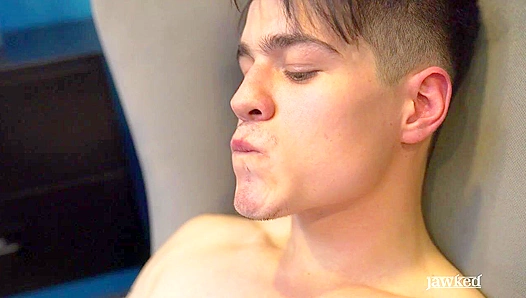 John Black Twists Pleasure ~ Intense Armchair Masturbation - Jawked