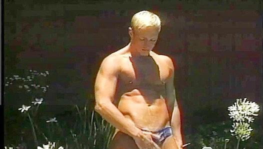 Will Clarke and Peter Dixon Splash into Hot Poolside Anal Action - Falcon Studios