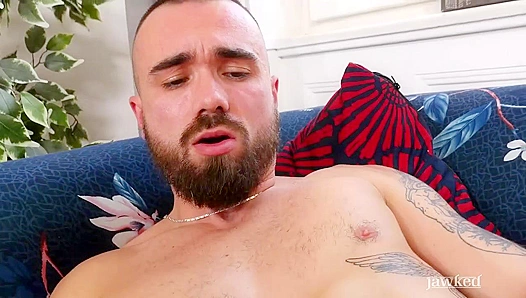 Hot Hunk Daniello Danure Strokes His Dirty Dick