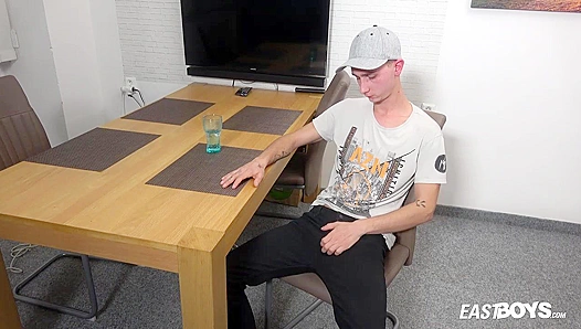 Kostas Odet Dines Solo ~ A Tableside Masturbation Fantasy - Eastboys