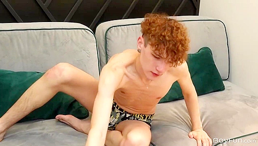 Adam Keller Cries Intensely While Fucking His Fleshlight - Boyfun