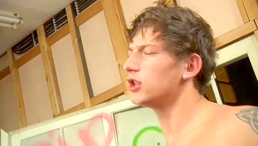 Elliot Gass & Jack Blue Get Freaky ~ One Takes a Facial - Gay XXX