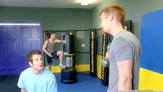 Nextdoor Buddies ~ James Jamesson and His Horny Boys Enjoy a Juicy Threesome