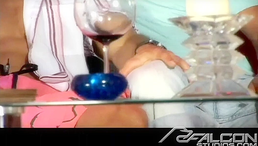 Steamy Coffee Kinks ~ Ben Eastboy, Dario Dulce & Boris Sacharov Heat Up Falcon Studios